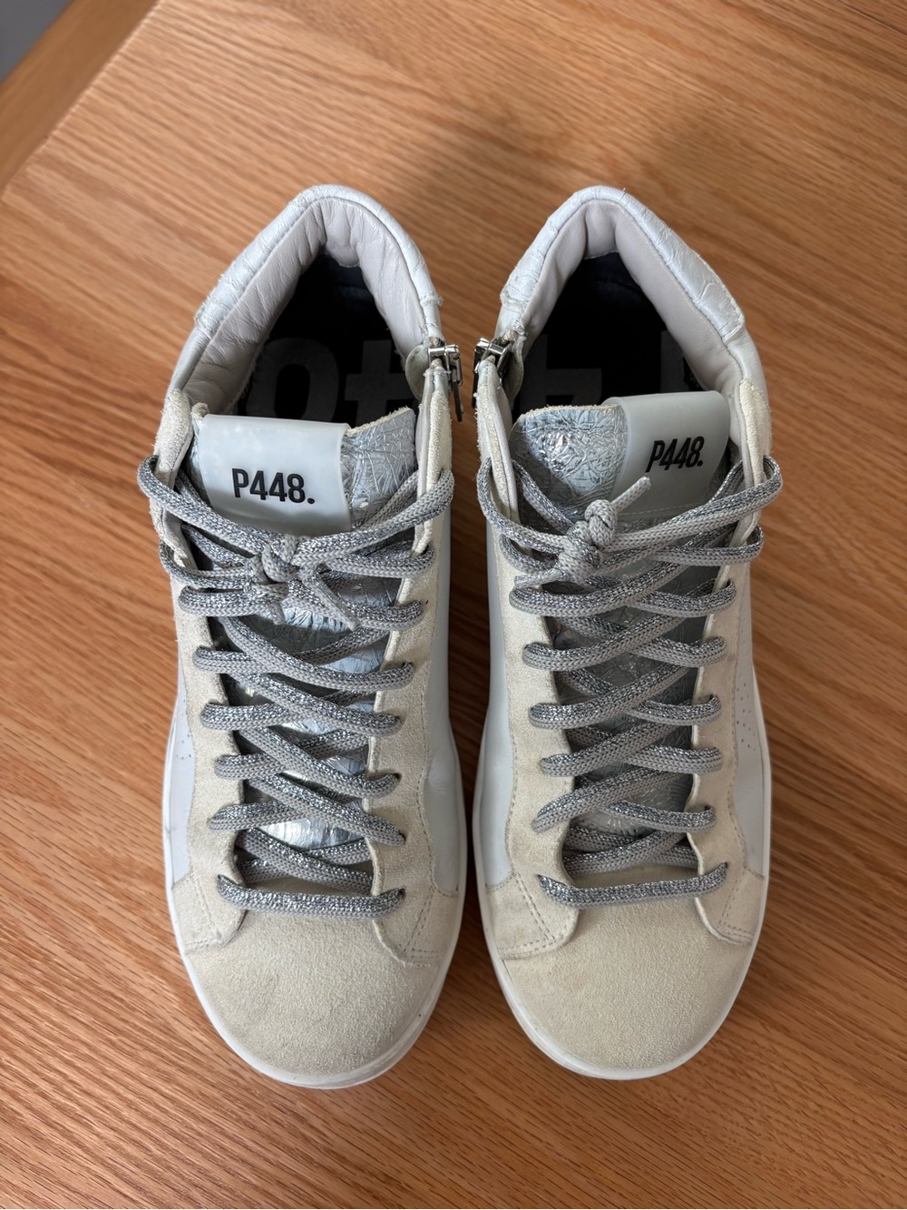P448 Women's mid top sneakers